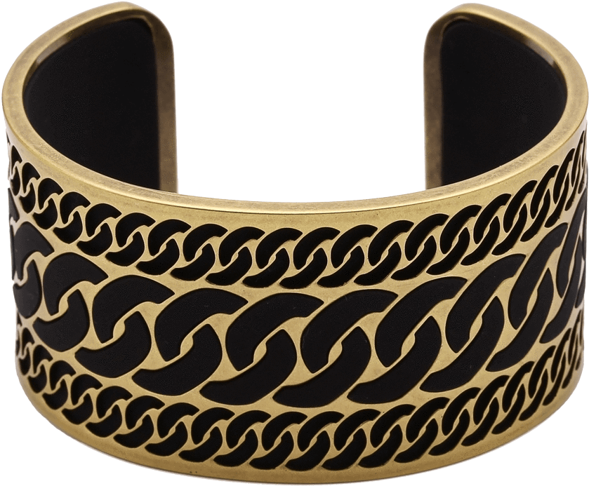 35 Mm Ant Gold - Bracelet (1000x801), Png Download