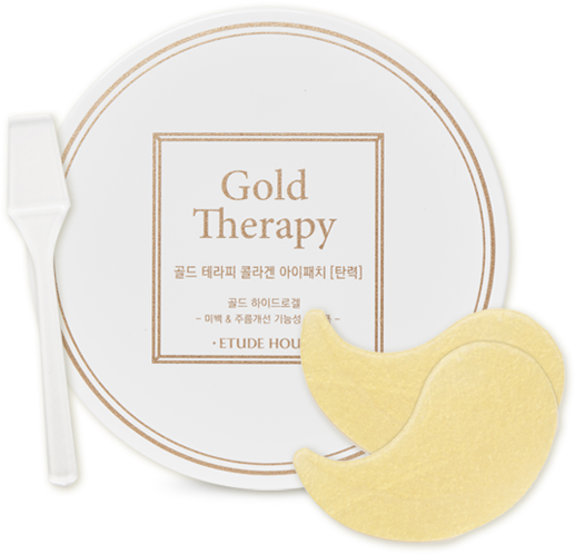Etude House Gold Therapy Collagen Eye Patch - Place Card (600x600), Png Download