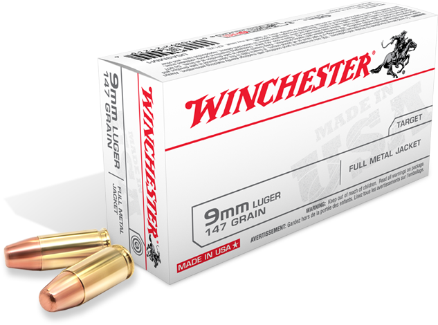 Full Metal Jacket Bullet Vs Hollow Point - Winchester (791x473), Png Download