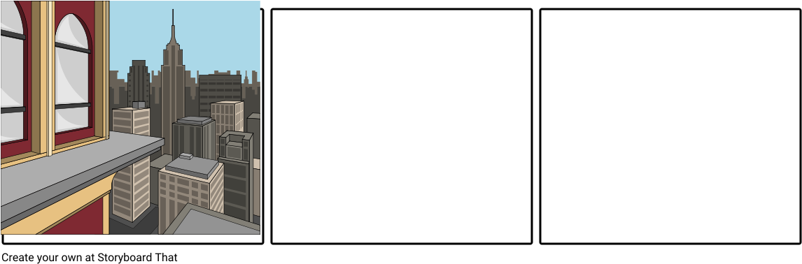 Cityscape - Storyboard Harlem Renaissance (1164x385), Png Download