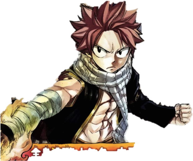 Since Returning From His Year Of Training, Natsu Has - Cartoon (1280x530), Png Download