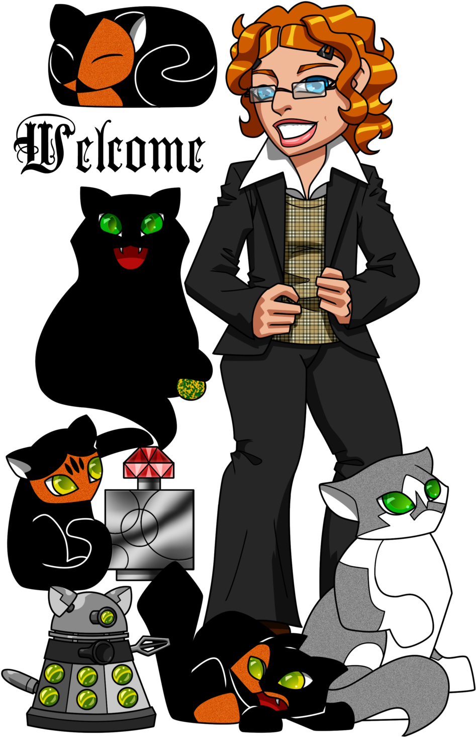 Welcome (1000x1490), Png Download