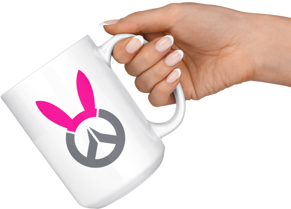 Va Bunny Ears Logo Mug - Mug (1024x1024), Png Download