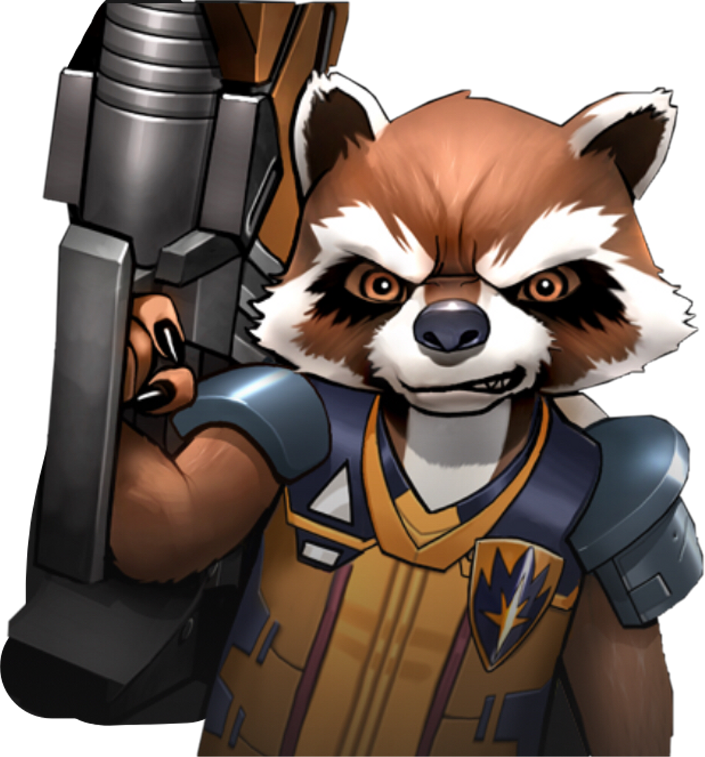 #rocket Raccoon #freetoedit - Avengers Academy Rocket (1024x1099), Png Download