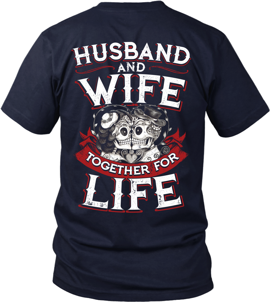 "together For Life" Sugar Skull Shirt - Skull (1000x1000), Png Download