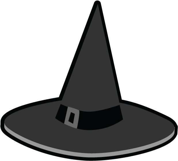 Witch Hat Png Animated (618x560), Png Download
