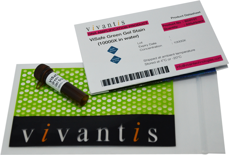 Sd0101 Visafe Green Gel Stain, 10000x In Water, 500ul-pack - Graphic Design (1000x1000), Png Download