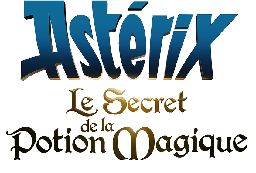 Logo Astérix Le Secret De La Potion Magique - Asterix (842x587), Png Download