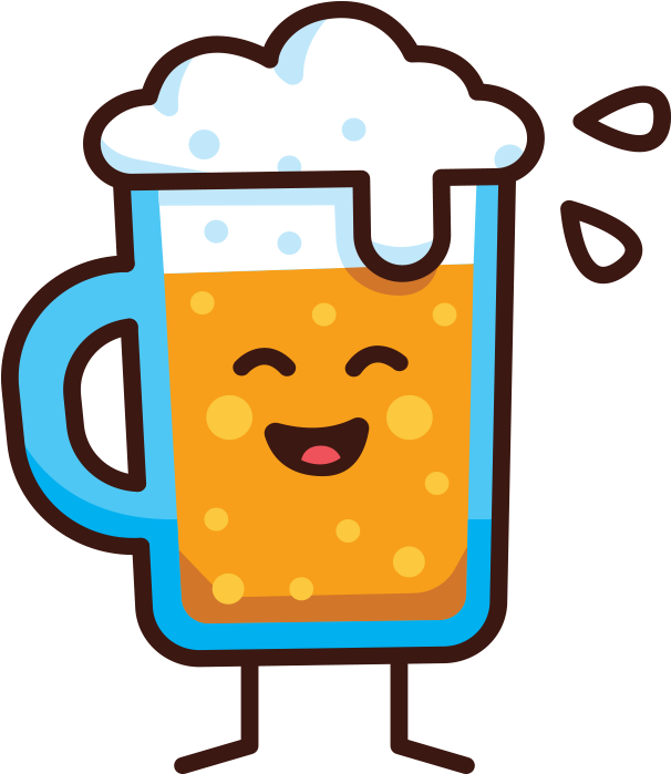 Beer Doodle (900x900), Png Download