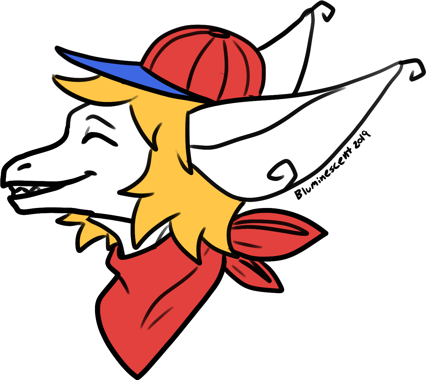Niiue Doodle - Cartoon (1494x1340), Png Download