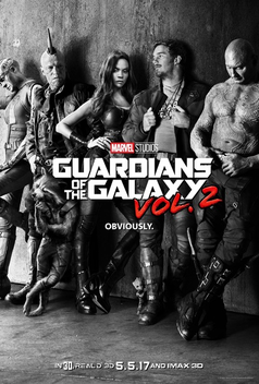 By Daniel Kahn - Guardians Of Galaxy 2 Poster (238x352), Png Download