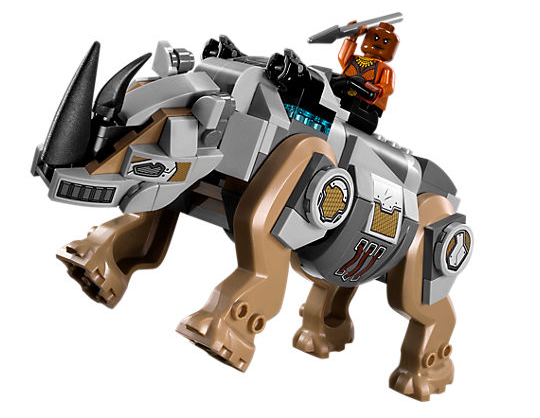 Details - Black Panther Movie Rhinoceros (700x700), Png Download