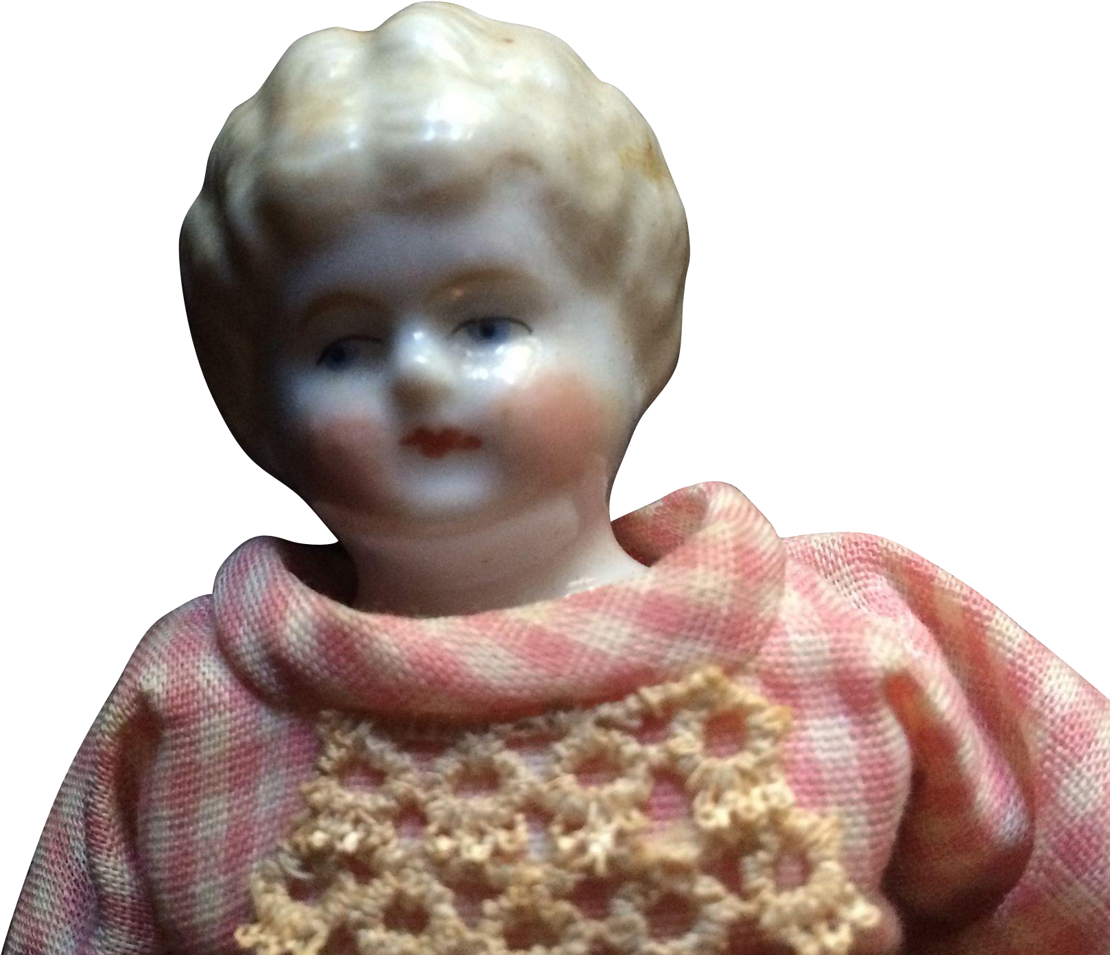 China Head Doll Made In Germany With Blonde Molded - Doll (1617x1617), Png Download