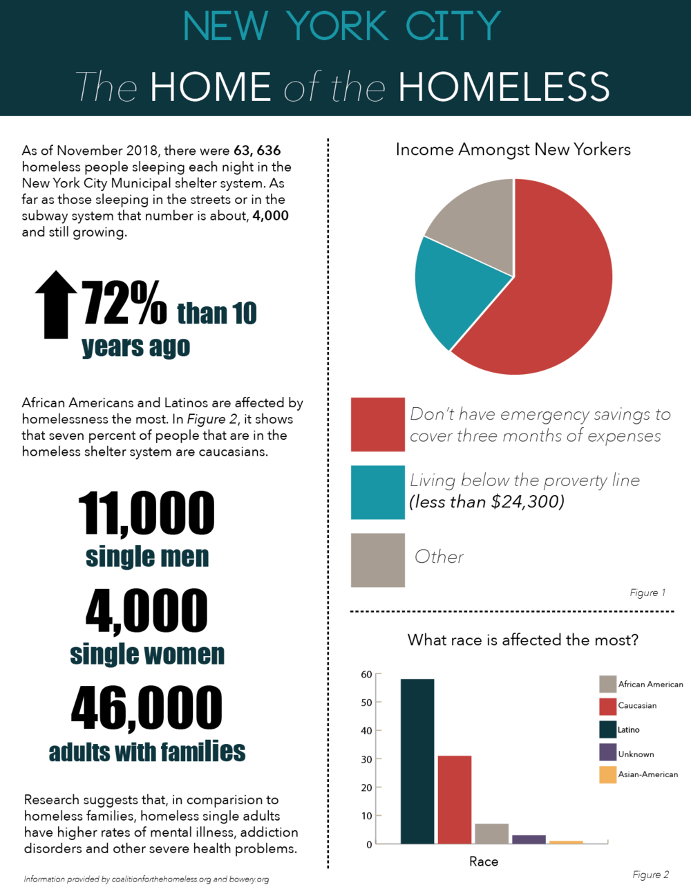 Homeless Infographic - Diagram (1000x1280), Png Download