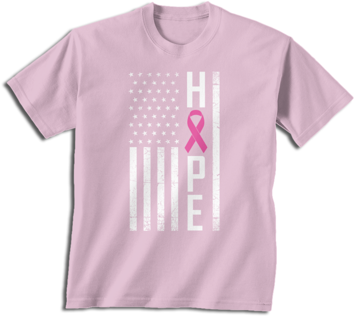 Breast Cancer Hope Ribbon - O Neill Muir Mens T-shirt - White (740x895), Png Download
