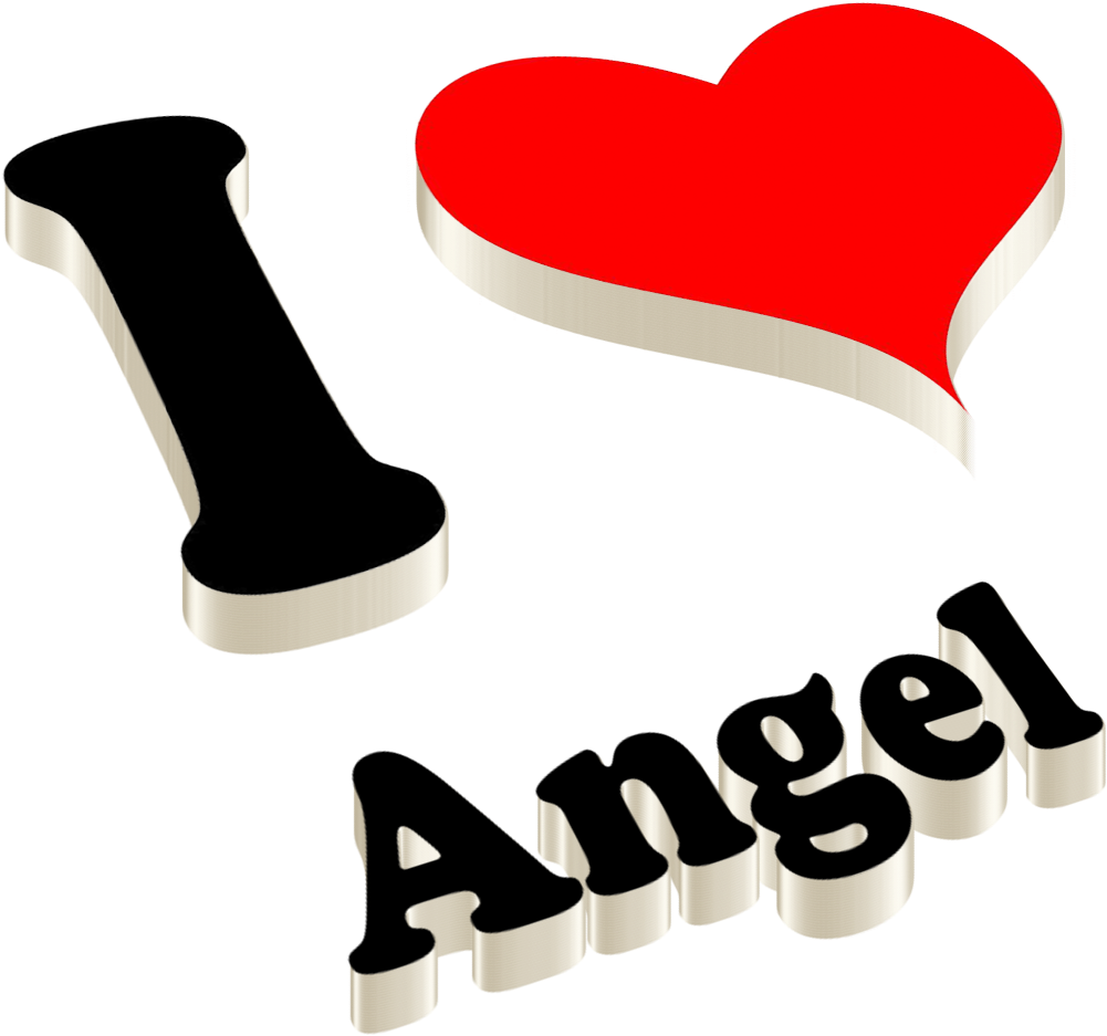 Angel Heart Name Transparent Png - Heart (1286x1063), Png Download