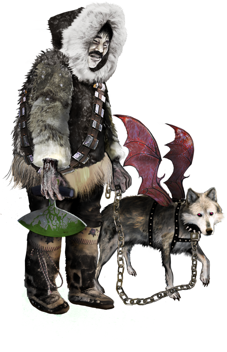 Deadnorth Mananddog (1000x1545), Png Download