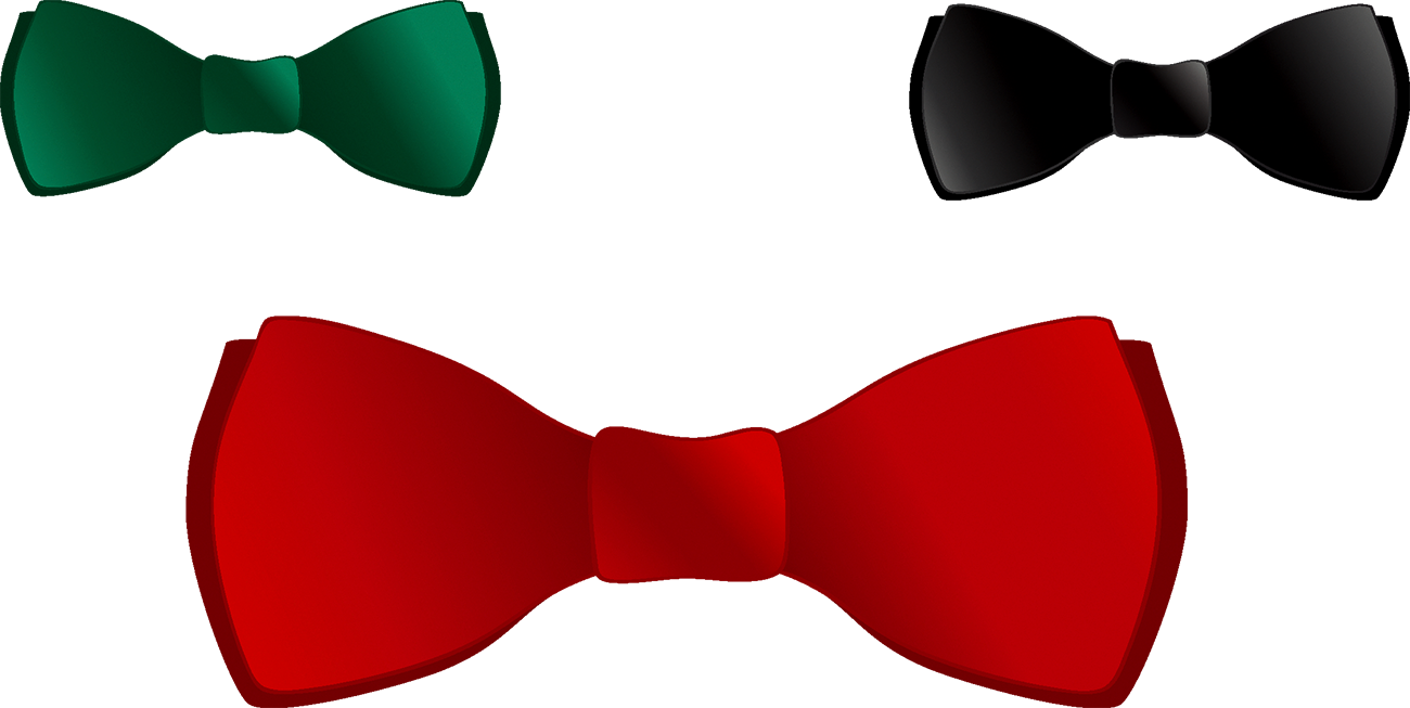 Tie Goggles Sunglasses Free Download Png Hq Clipart - Gravata Borboleta Desenho Vetor Png (1300x653), Png Download