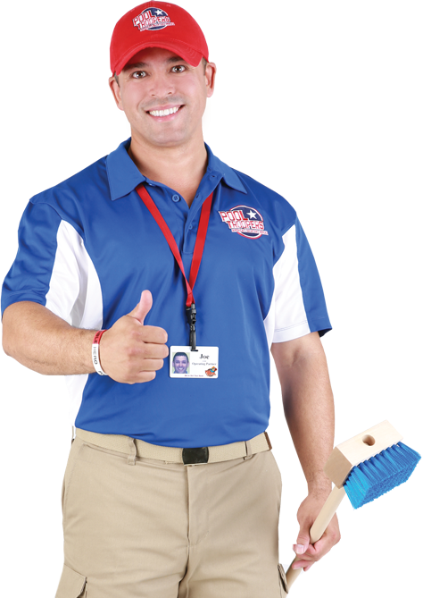 Pool Repair Technician Joe - Pool Technician Png (474x669), Png Download