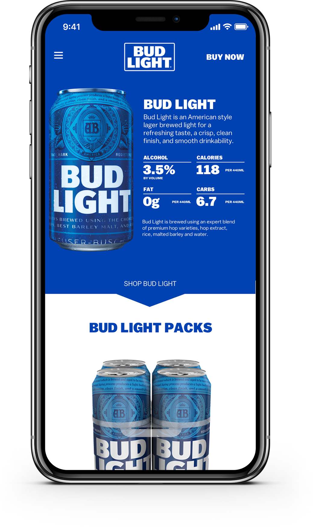 Bud Light Uk - Mobile Phone (1038x1750), Png Download