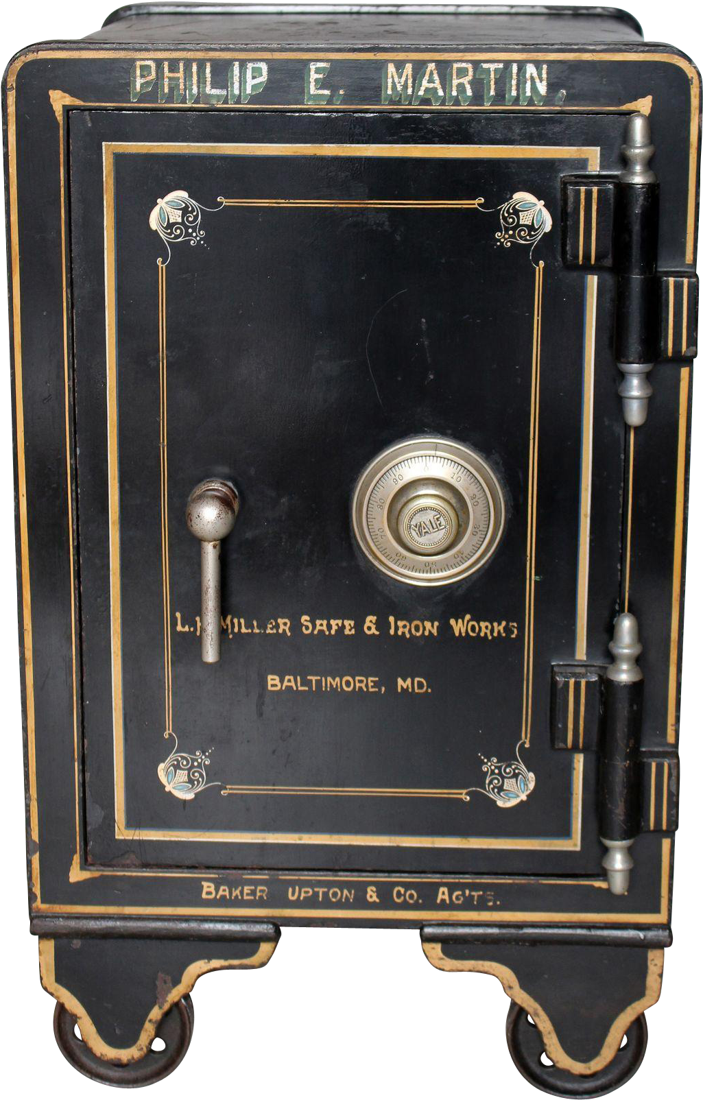 Antique Floor Safe C - Antique (1603x1603), Png Download