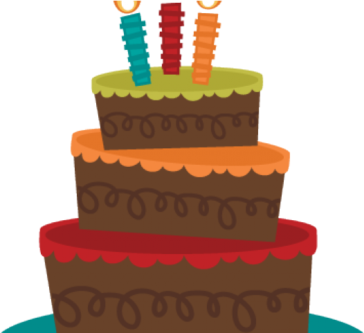 Birthday Cake Clipart 3rd - Transparent Background Cake Clipart Png (640x480), Png Download