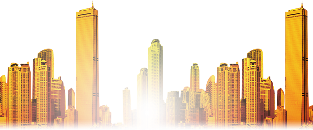 Skyscraper Drawing Modern - Skyline (1000x901), Png Download