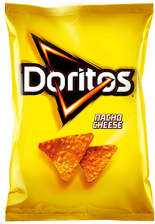 Doritos® Nacho Cheese Flavoured Corn Chips - Doritos Corn Chips (532x753), Png Download