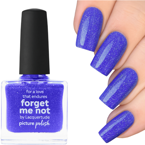 Nail Polish Forget Me Not - Dark Pink Nail Polish Colors (600x600), Png Download
