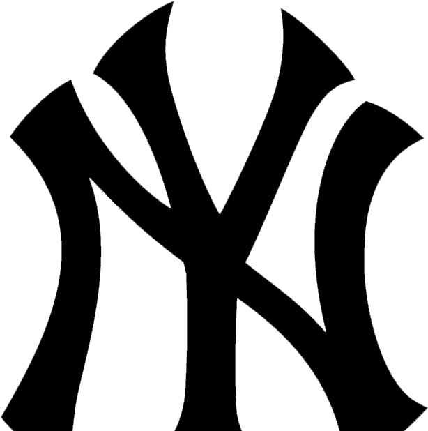 Yankee Studio File Download Yankee Yankees Logo, Vinyl - Black New York Yankees Logo (686x630), Png Download