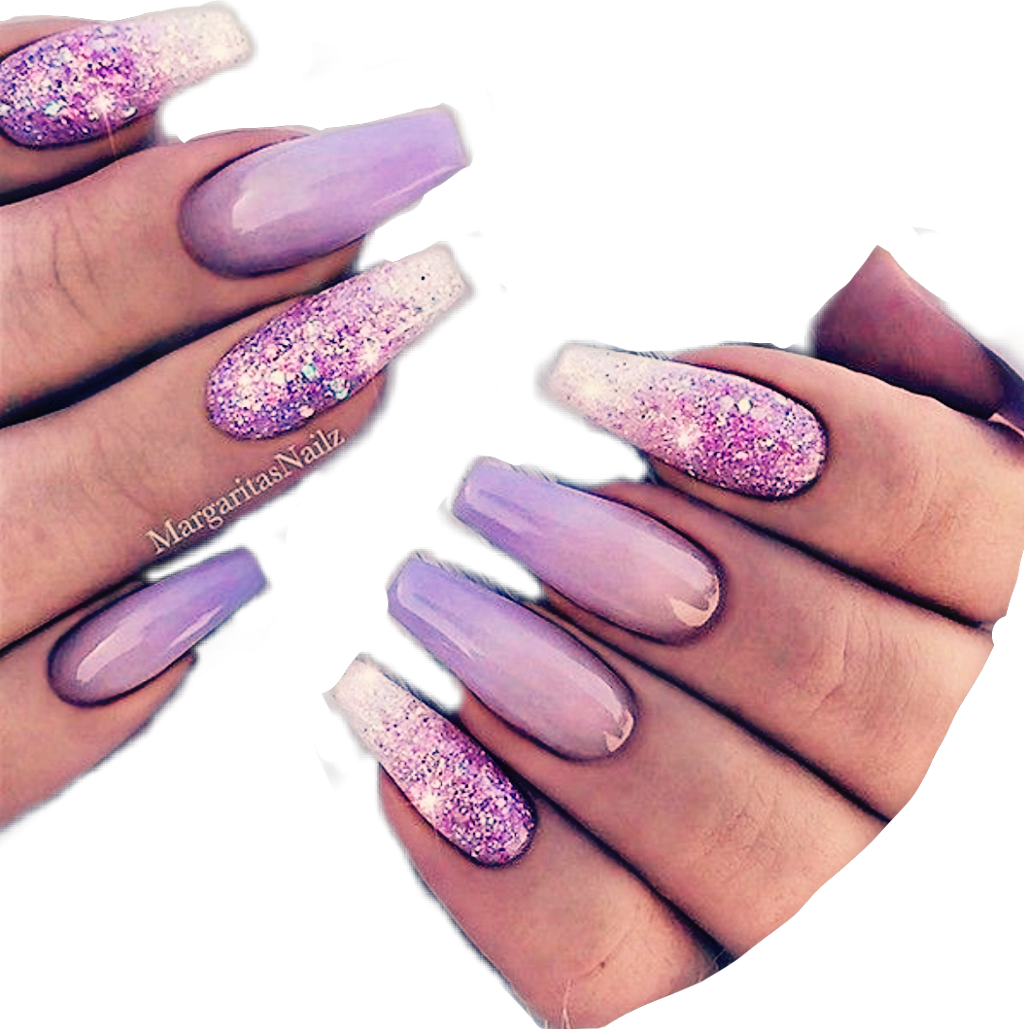 #nails #pintrest #lovethis - Coffin Nails Designs Ombre (1024x1029), Png Download