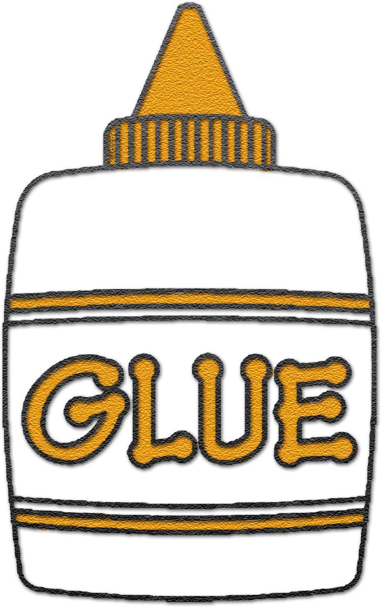 Top 72 Glue Clip Art - Transparent Background Glue Clipart (752x1199), Png Download