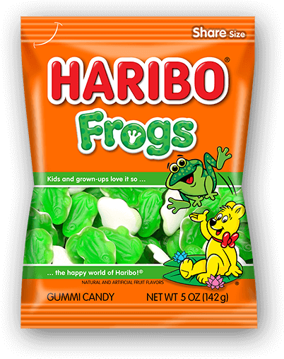 Haribo Frogs (560x560), Png Download