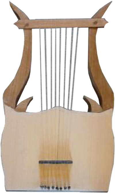 Nero's Lyre - Plywood (797x714), Png Download