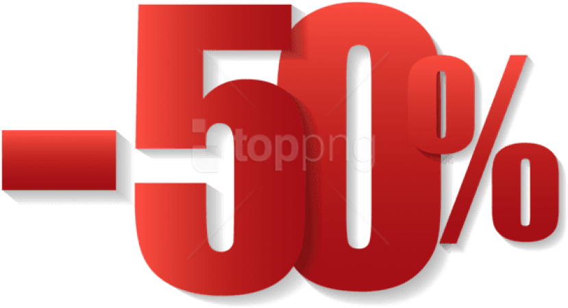 Free Png -50% Off Sale Png Images Transparent - Акция Клипарт (850x471), Png Download