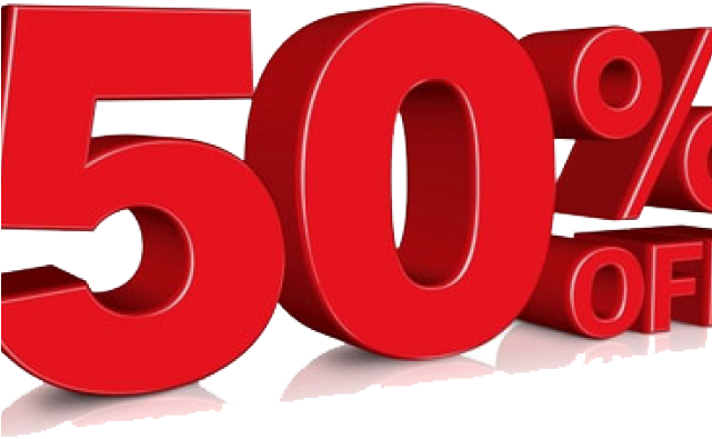 50 Off Png (640x480), Png Download