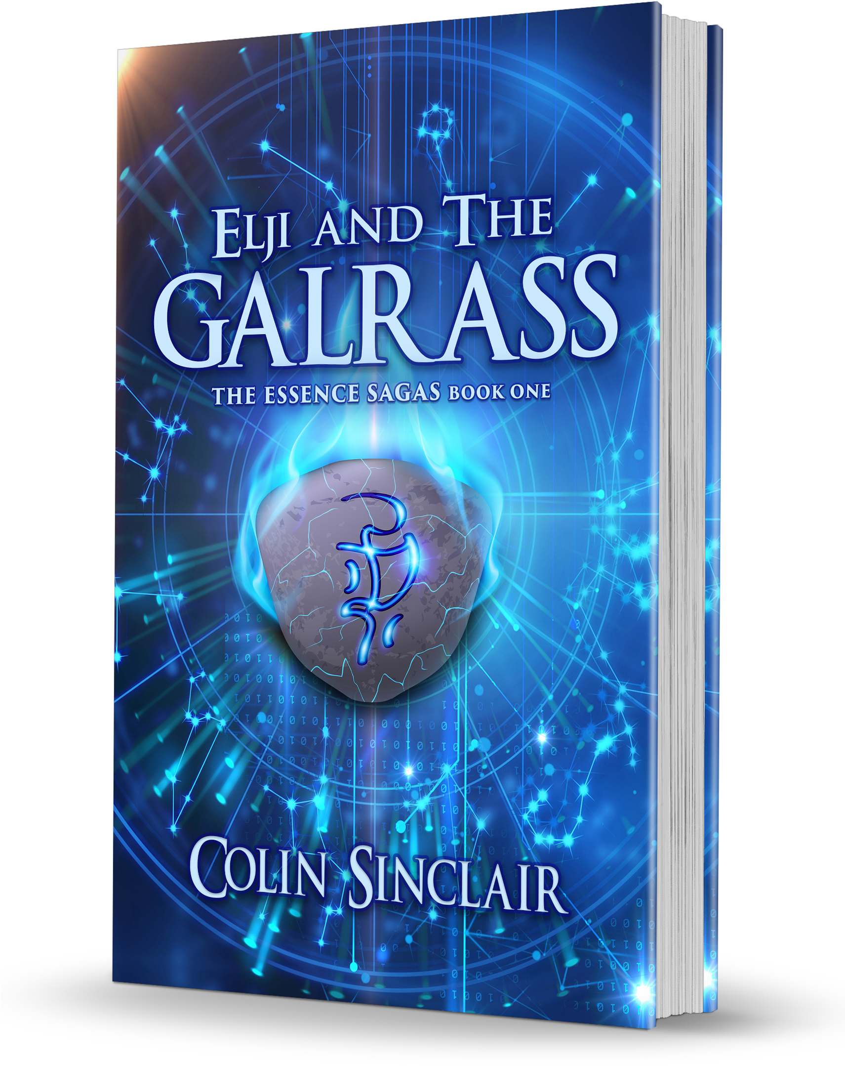 Elji And The Galrass 3d Book Cover (1710x2244), Png Download