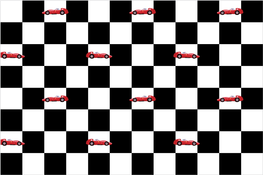 Vintage Racer Wrapping Paper - Red And White Checkered Pattern (1200x1200), Png Download