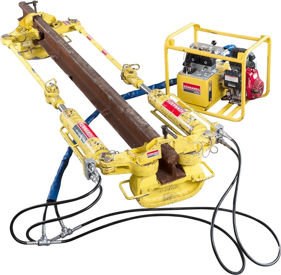 Rail 70t With Hydraulic Power Pack And Hand Pump Selected - Robot (1000x1000), Png Download