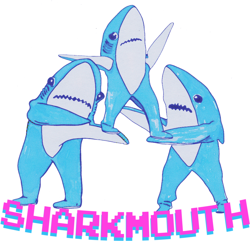 Sharkmouth Fake Shirt (1000x1000), Png Download