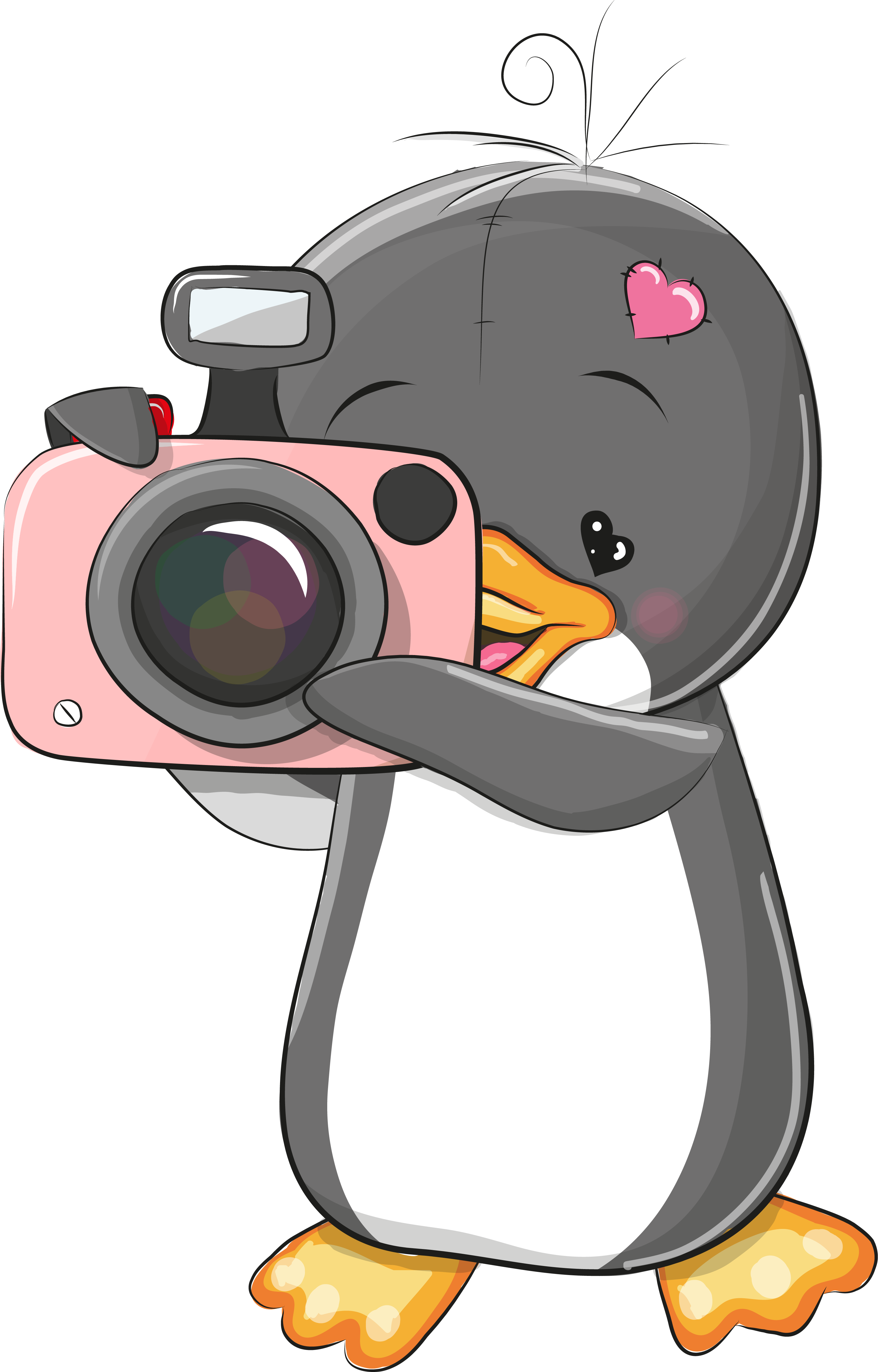 Pingüino Kawaii, Animal Drawings, Cute Drawings, Penguins, - Cute Cartoon Things Garden (3107x4853), Png Download