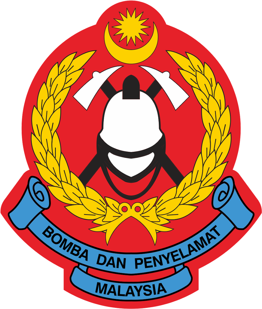 Jabatan Bomba Dan Penyelamat Malaysia Logo Vector - Malaysian Fire And Rescue Department (1600x1136), Png Download