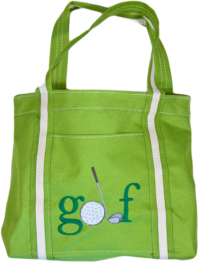Golf Bag Green - Tote Bag (920x920), Png Download