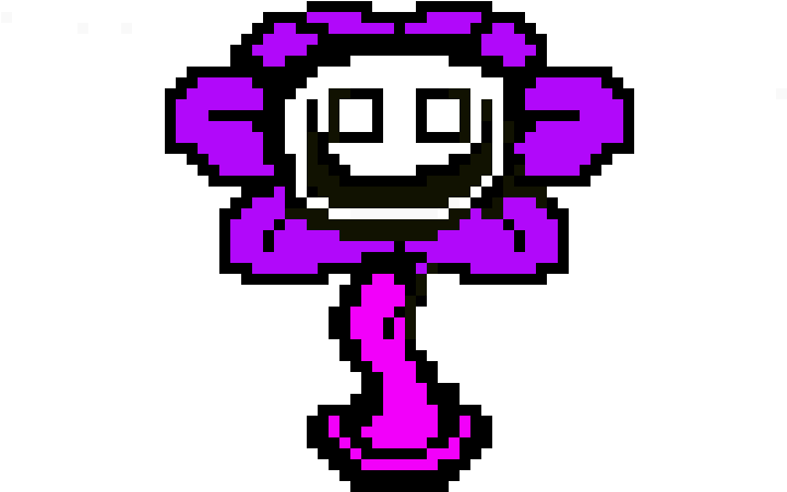 Insane Flowey - Circle (750x610), Png Download