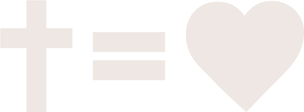 Cross Equals Love “ - Cross Equals Love Png Black (1000x380), Png Download