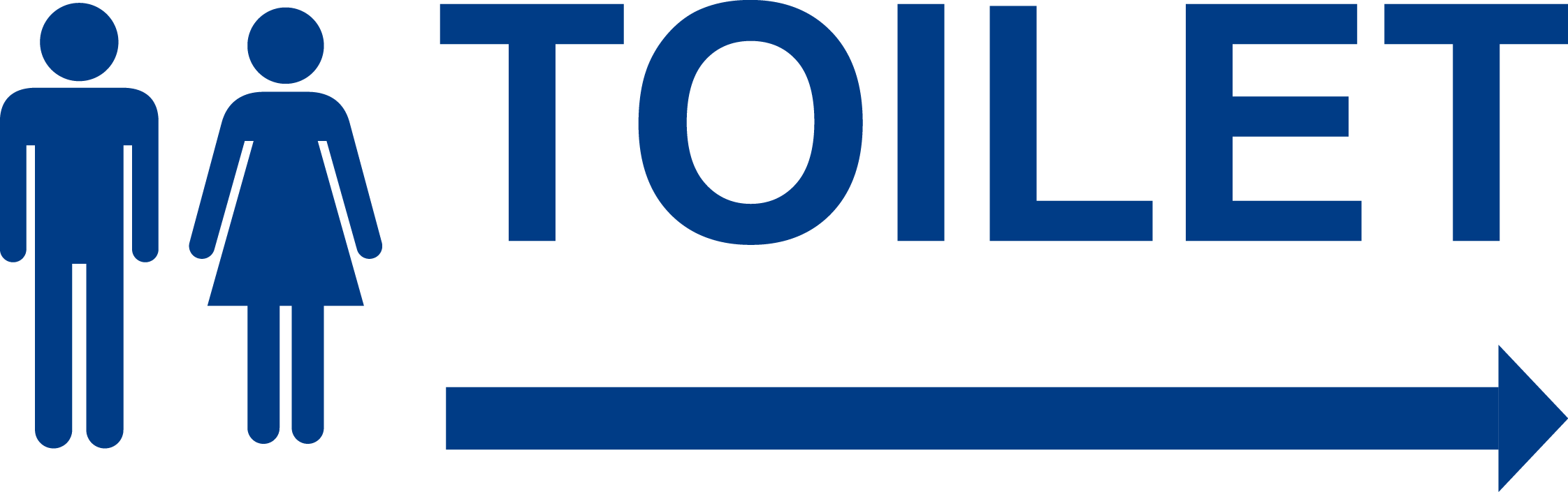 Bathroom Icon Png - Public Toilet Banner (2244x705), Png Download