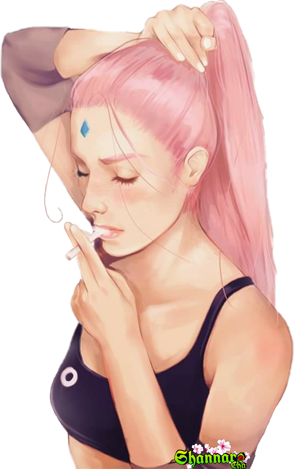 #sakura Haruno #png - Sakura Naruto (1024x1636), Png Download