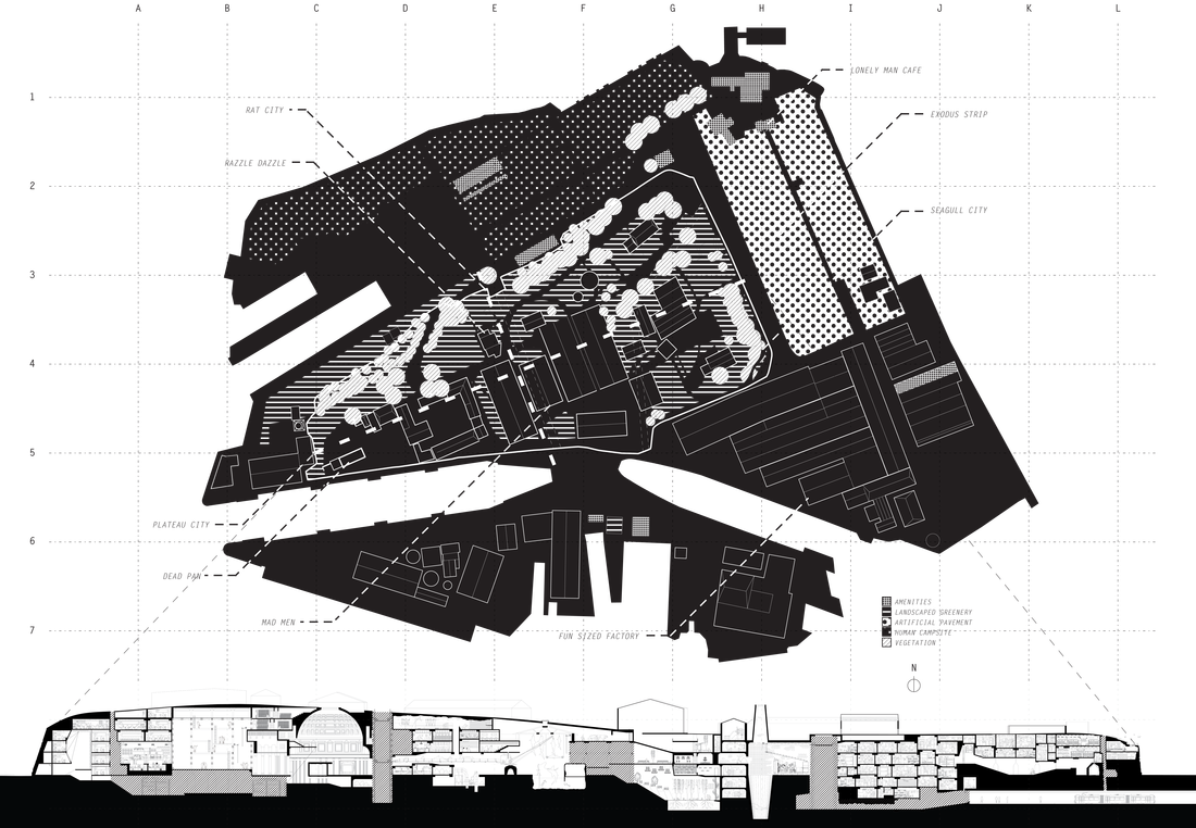 Old Cockatoo Island Maps (1100x762), Png Download