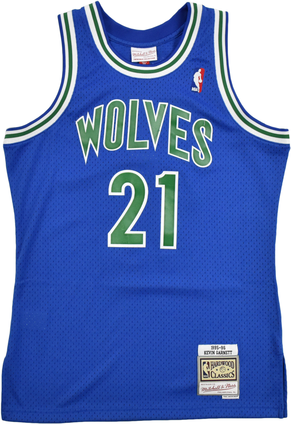 Kevin Garnett Timberwolves Hardwood Classics Swingman - Hardwood Classics (1000x1415), Png Download