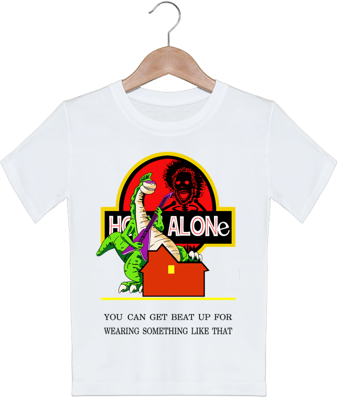 T-shirt Garçon Motif Home Park B Icon - Cartoon (690x850), Png Download